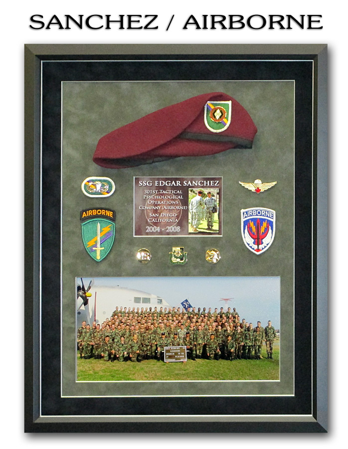 U.S. ARMY framing projects from Badge Frame