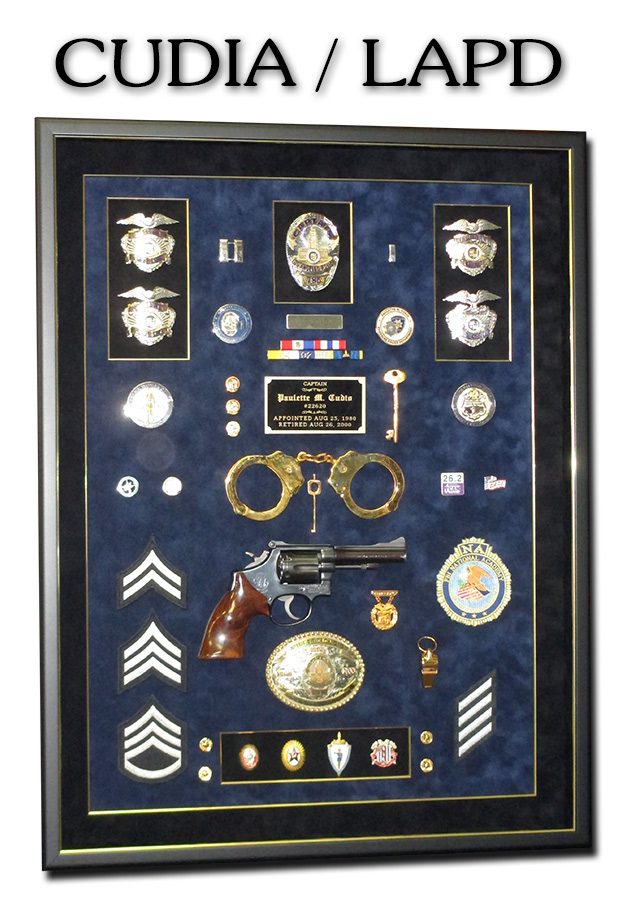 Cudia - LAPD Police Retirement
            Presentation from Badge Frame