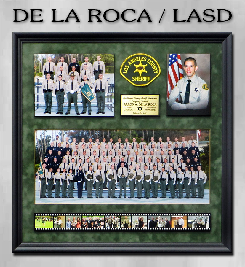 De La Roca - LASD from Badge
              Frame