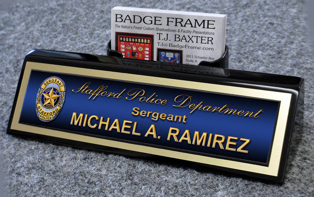 Custom Desk Nameplates