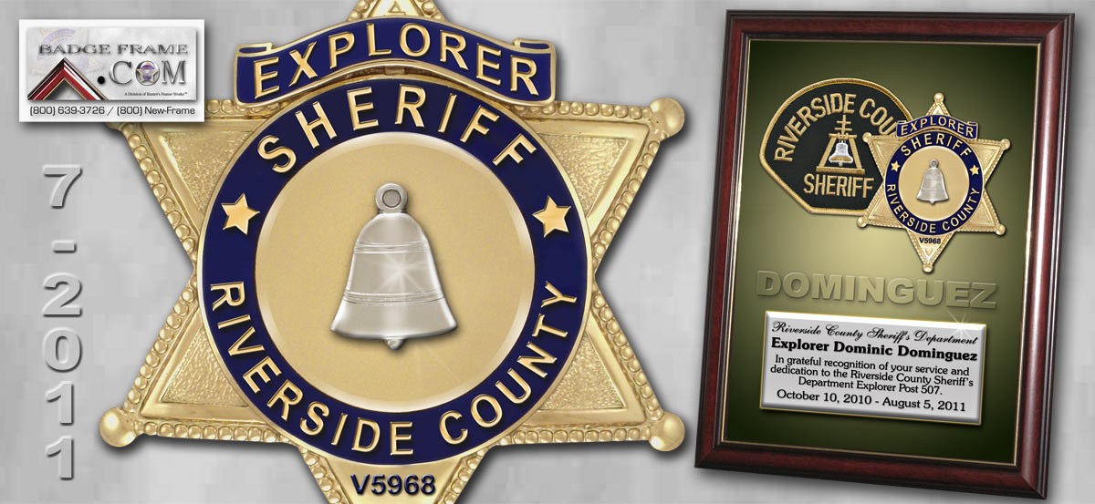 Riverside County Sheriff - Explorer Dominic Dominguez