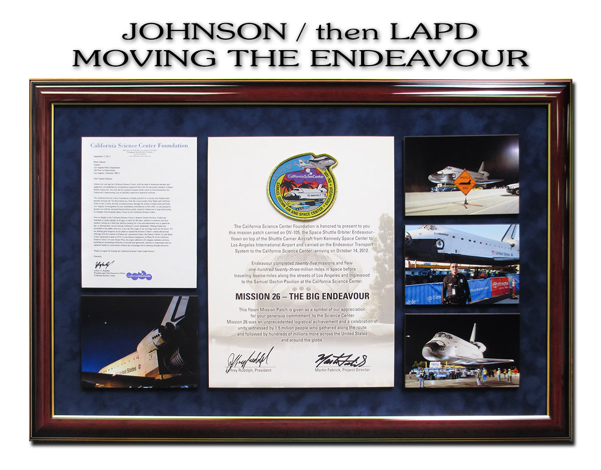 Brian Johnson - LAPD - Moving the Endeavour presentation from Badge Frame