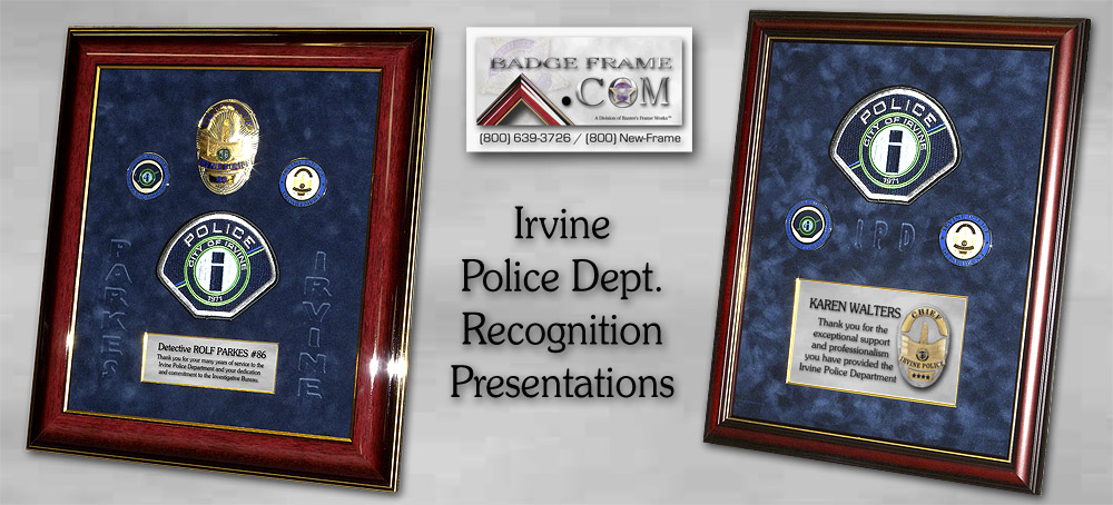 Irvine PD -
              Recognition Presentations