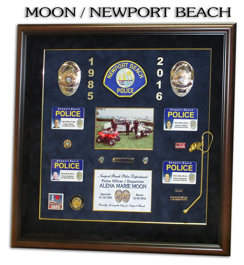 Moon - Newport Beach
          PD presentation from Badge Frame