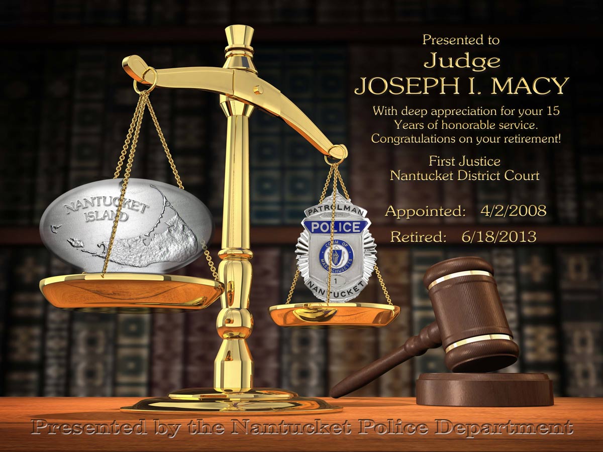 Judgem Macy - Nantucket
              District Court