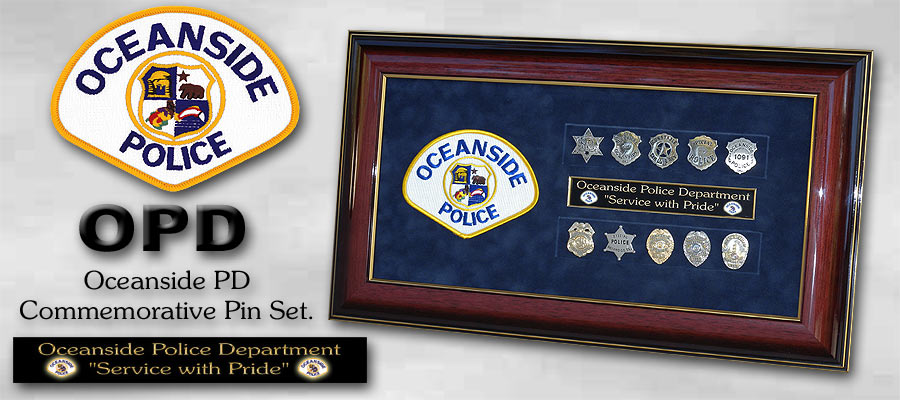 oceanside PD pin set