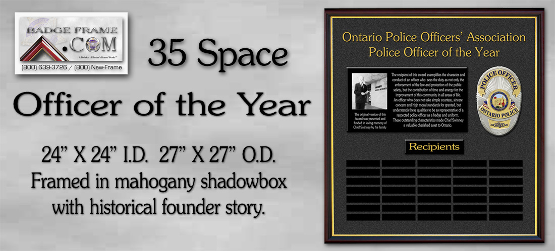 Ontario PD - Officer
of