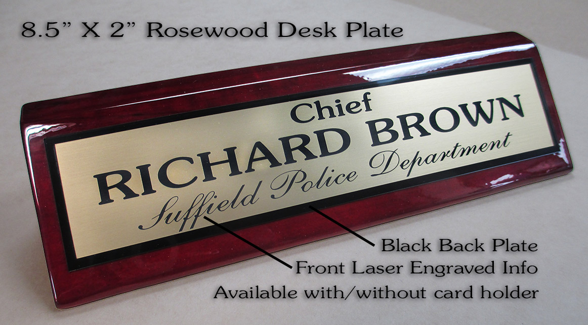 Custom Desk Nameplates