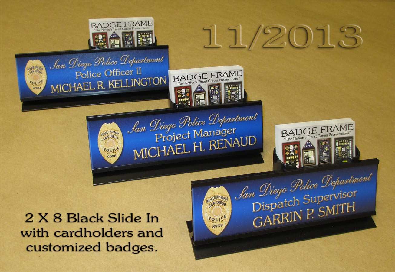 Custom Desk Nameplates