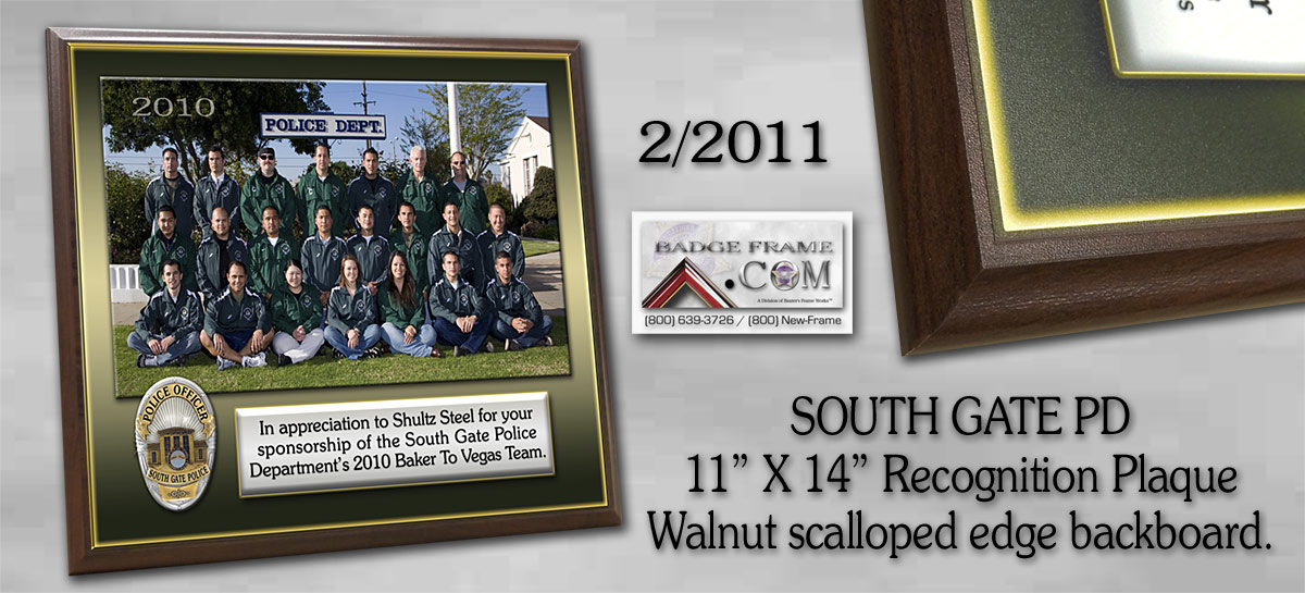South Gate PD - Walnut Backboard - Recognition