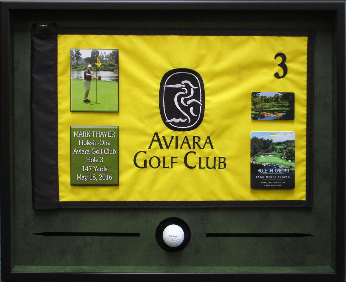 Thayer - Hole in One presentation from Badge Frame