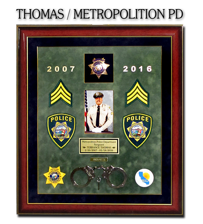 Terrance Thomas - CA
            Metropolitan PD