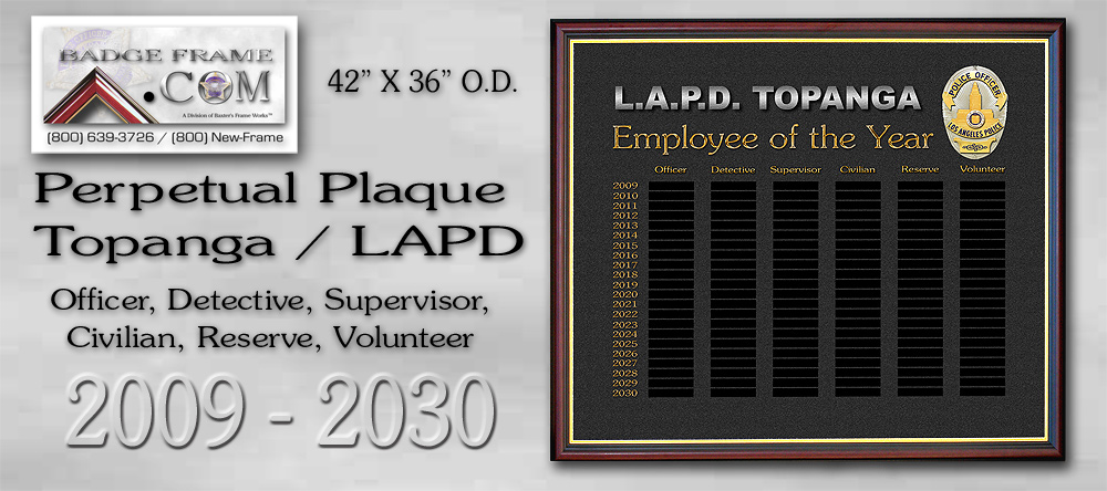Topanga Perpetual
Plaque