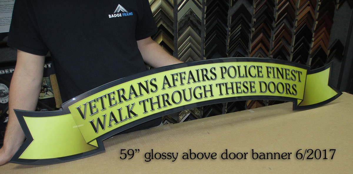 VAPD
          Banner for above door