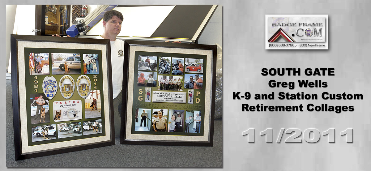 Greg Wells - SGPD Retirement Collages