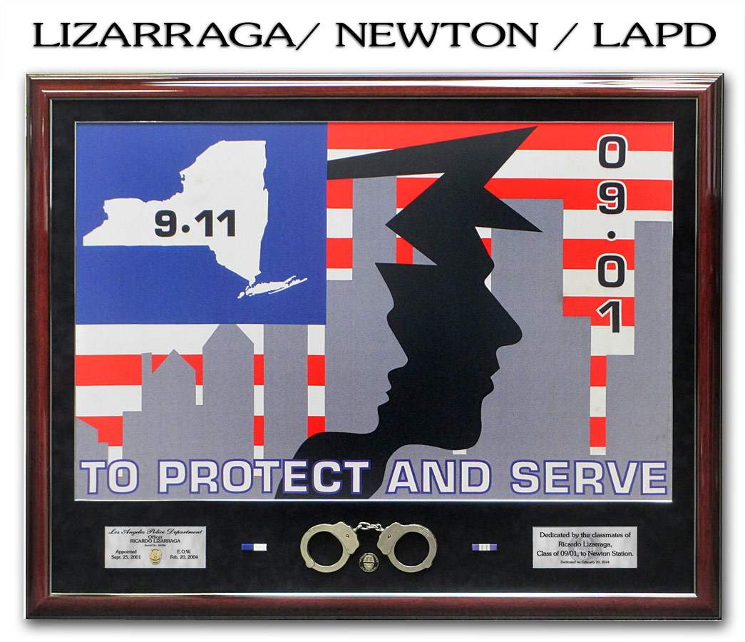 Lizarraga - LAPD - Dedication