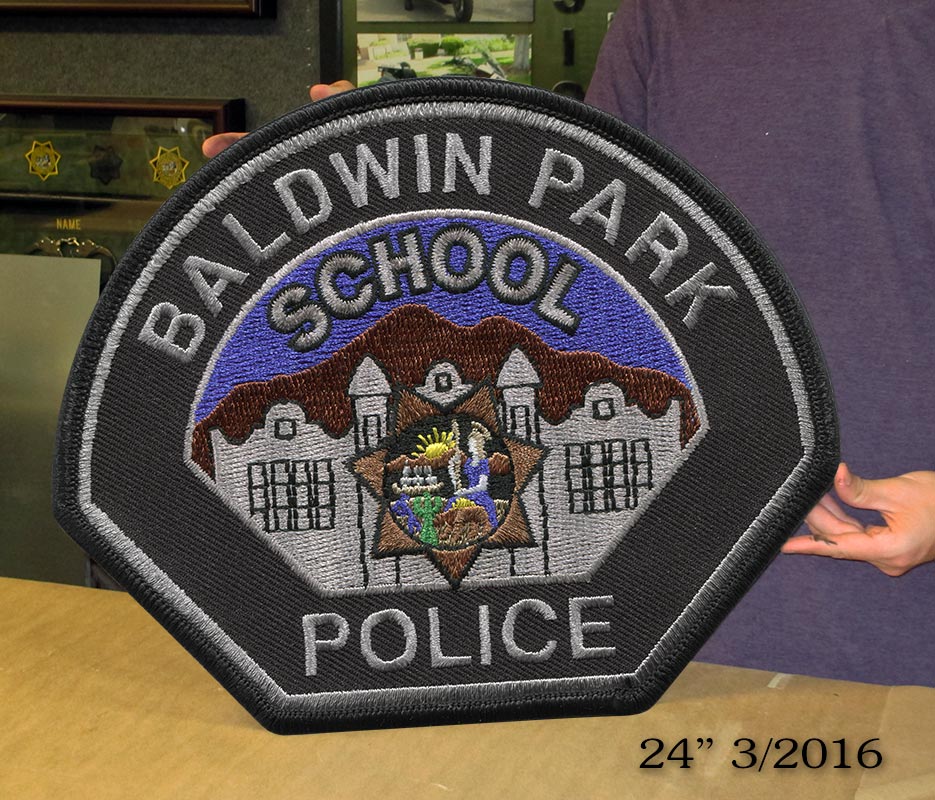 Baldwin Park School District
          Patch from Badge Frame 3/2016