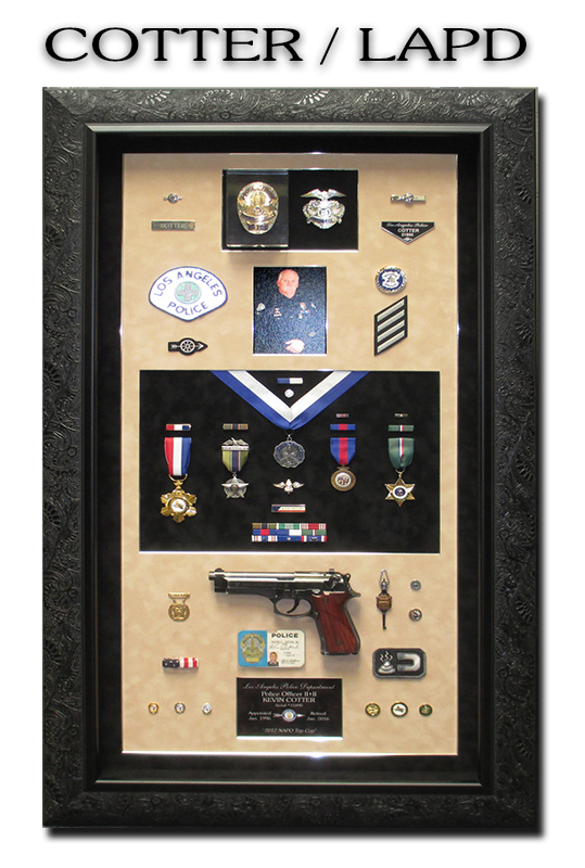 LAPD, Badge Frame