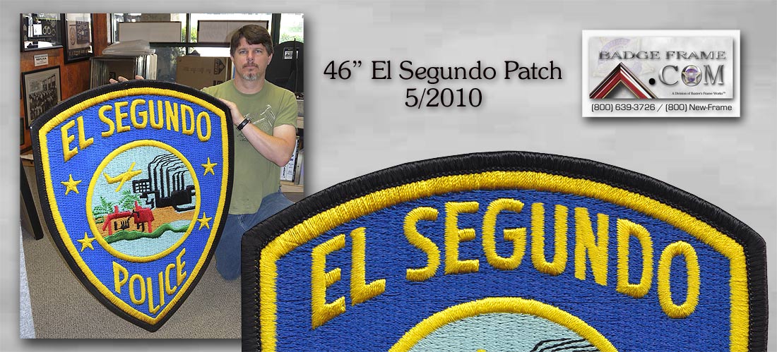 El Segundo Oversize Patch