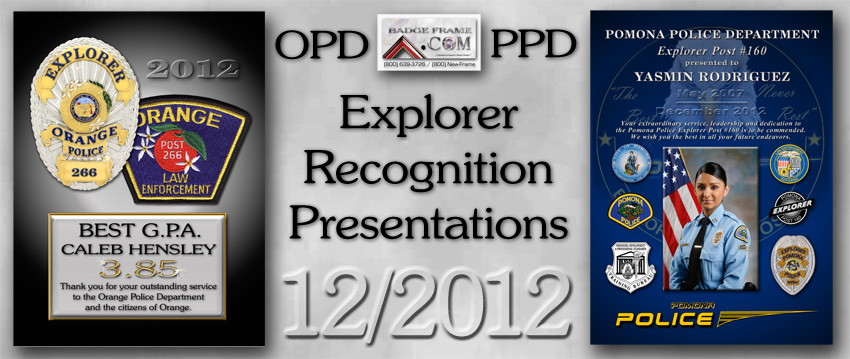 Explorer Recognition
        Plaques