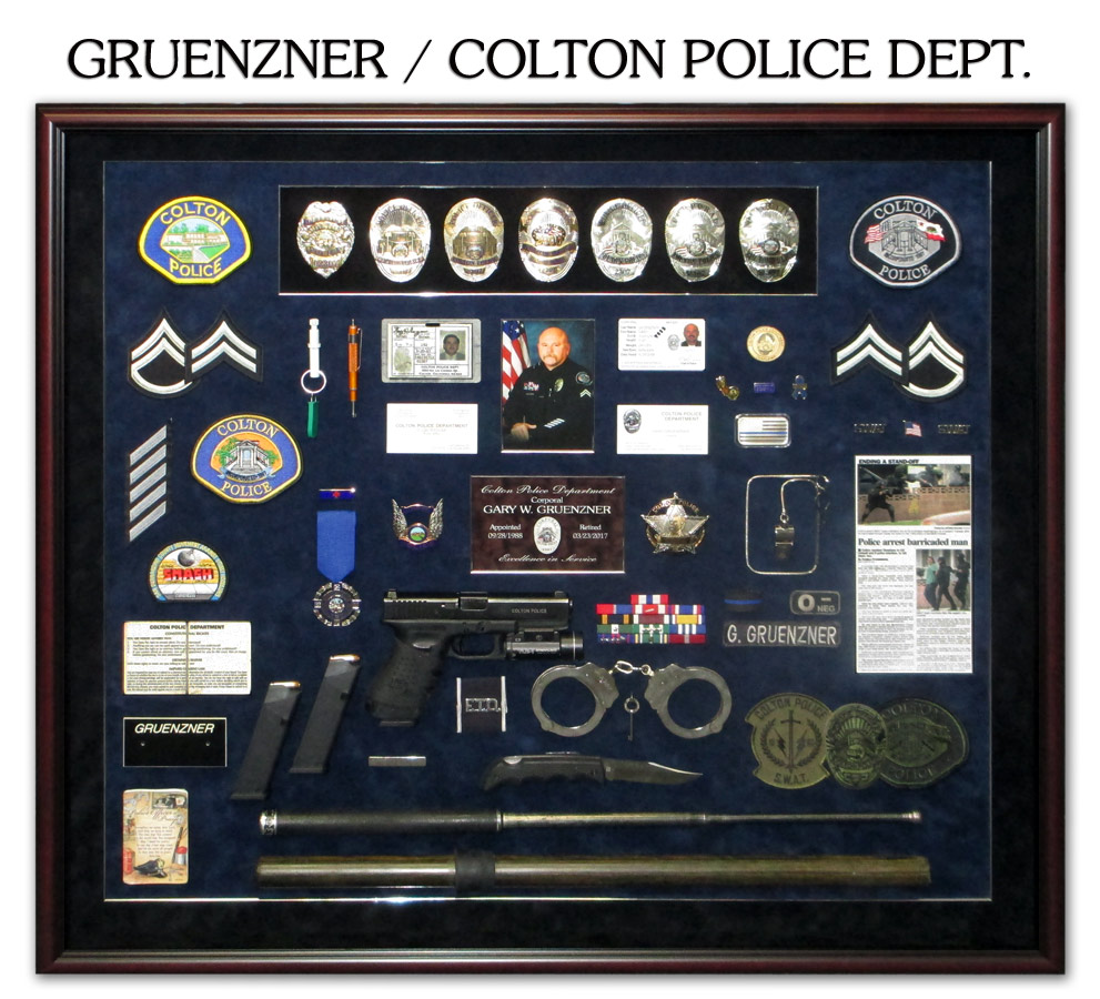 Gruenzner / Colton PD presetation from Badge Frame