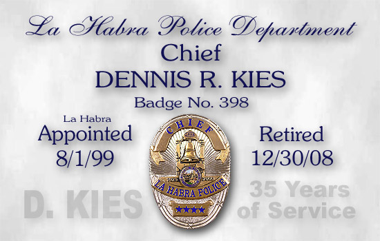 Kies - La Habra Police