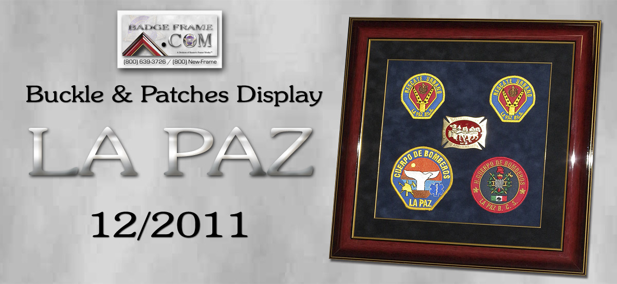 La Paz Patches and buckle