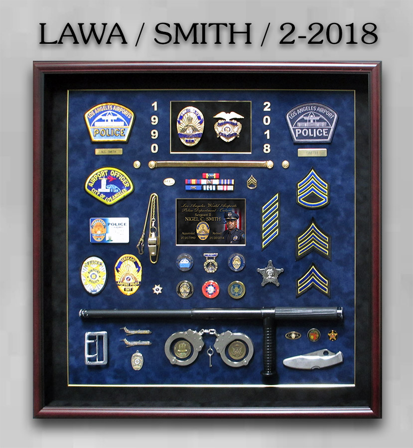 LAWA - Smith Retirement from Badge Frame
