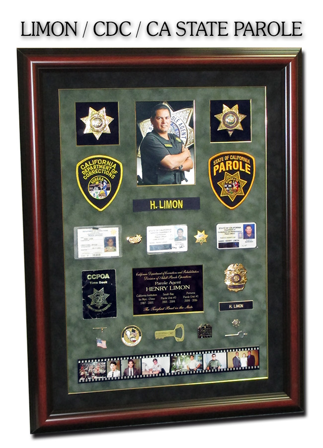 Limon - California Deprtment of Corrections and CA
              State Parole presentation from Badge Frame