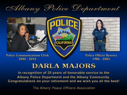 Albany PD - Darla Majors