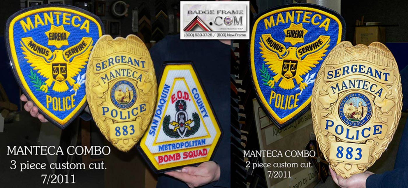Manteca - PD Badge & Patch Reproductions