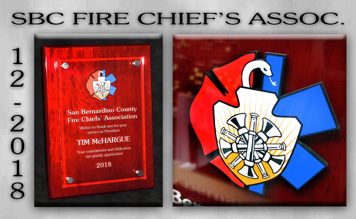 McHargue / San Bernardion Fire Chief's Assoc.