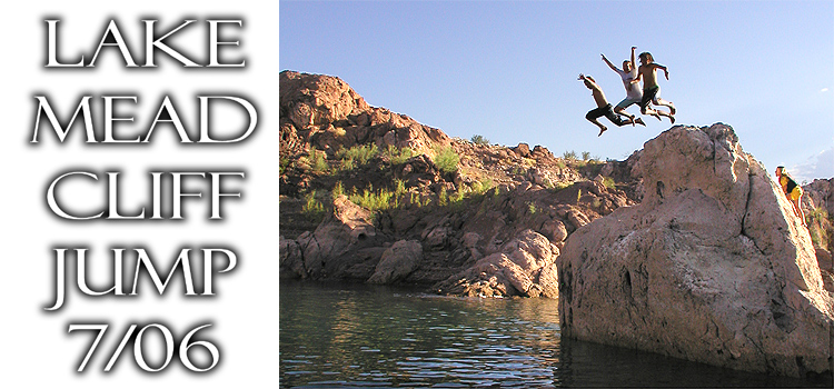 Lake Mead Cliff Jump