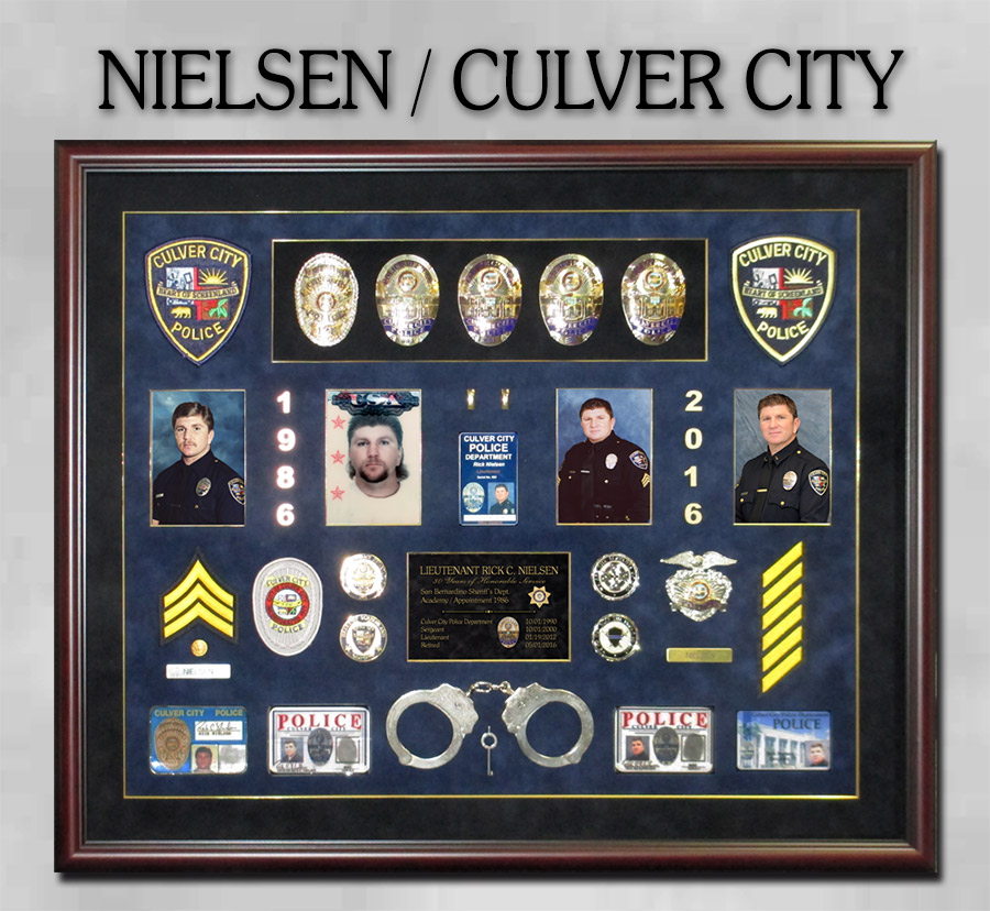 Nielsen - Culver City PD Retiement
                            Presentation from Badge Frame 8/2016