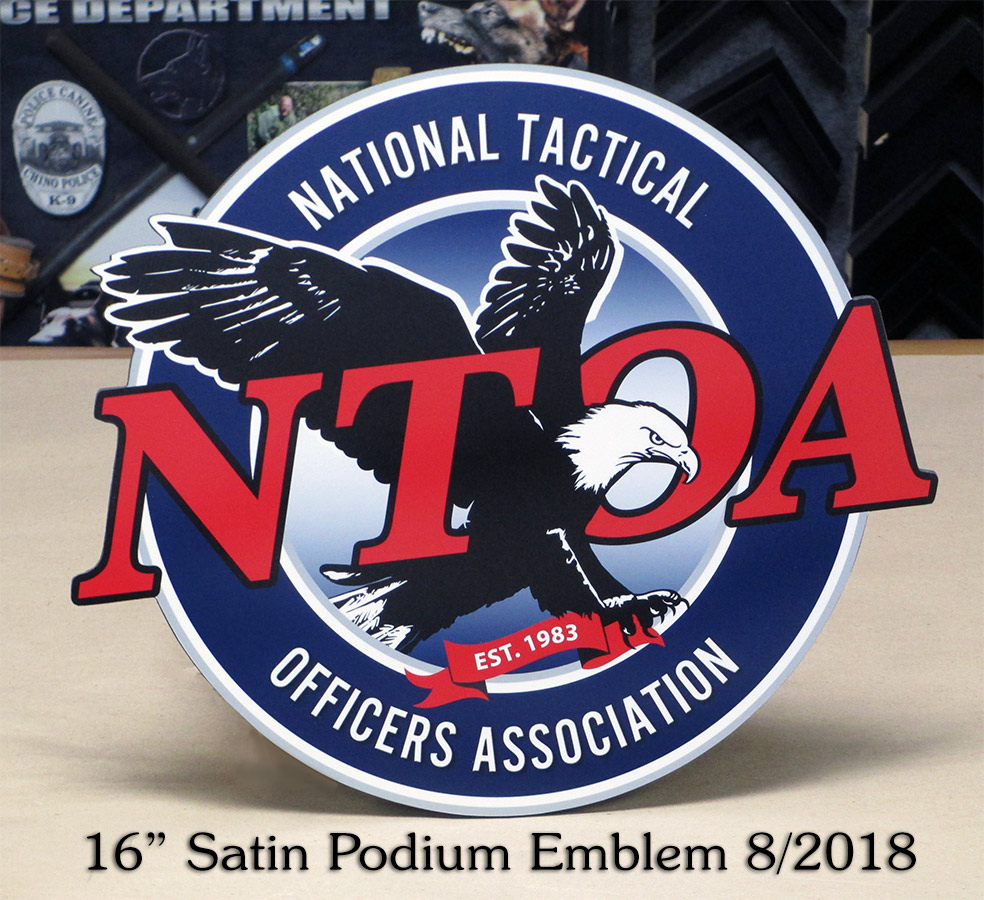 NTOA - Podium Emblem