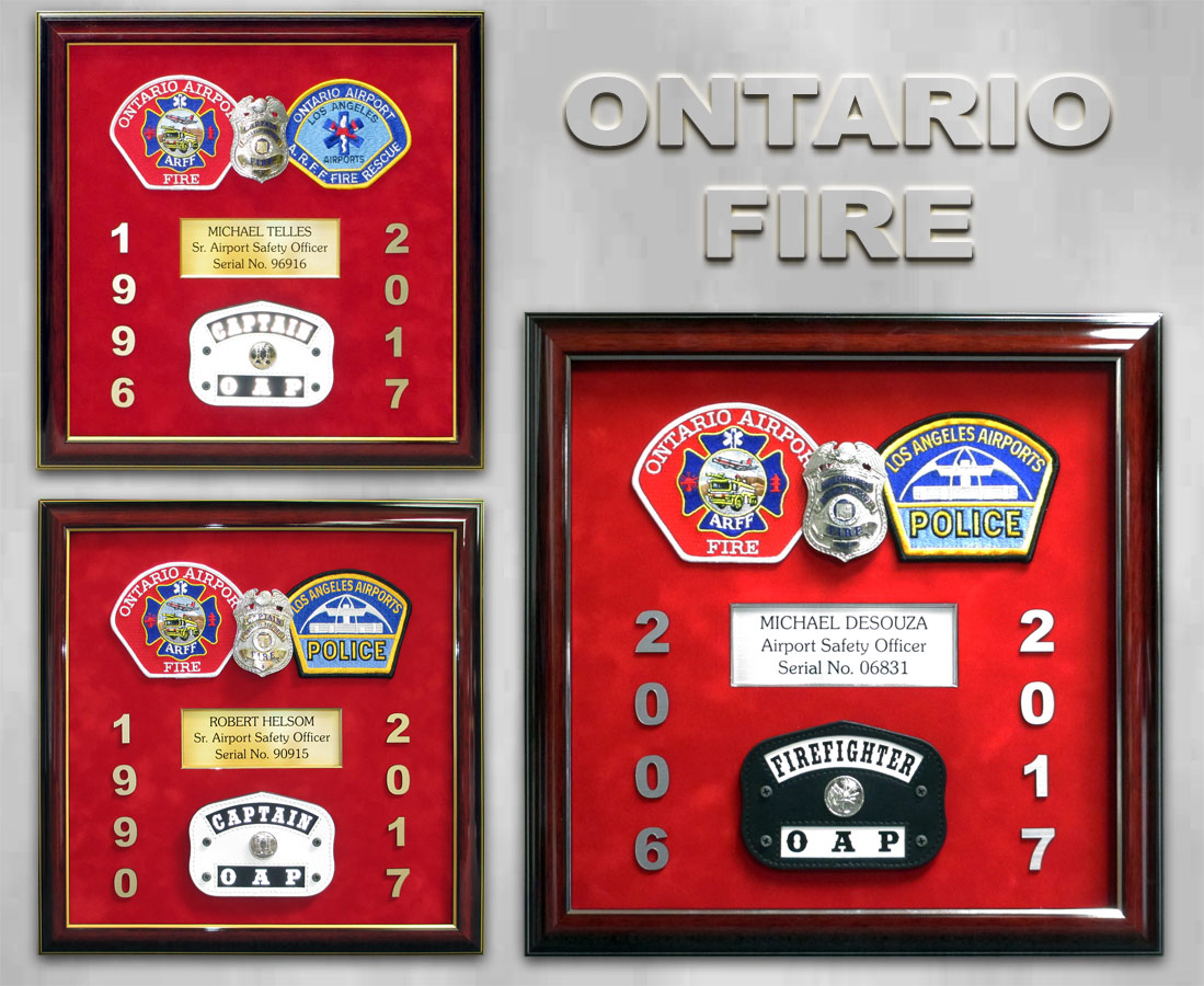 Ontario Fire Presentations from Badge Frame