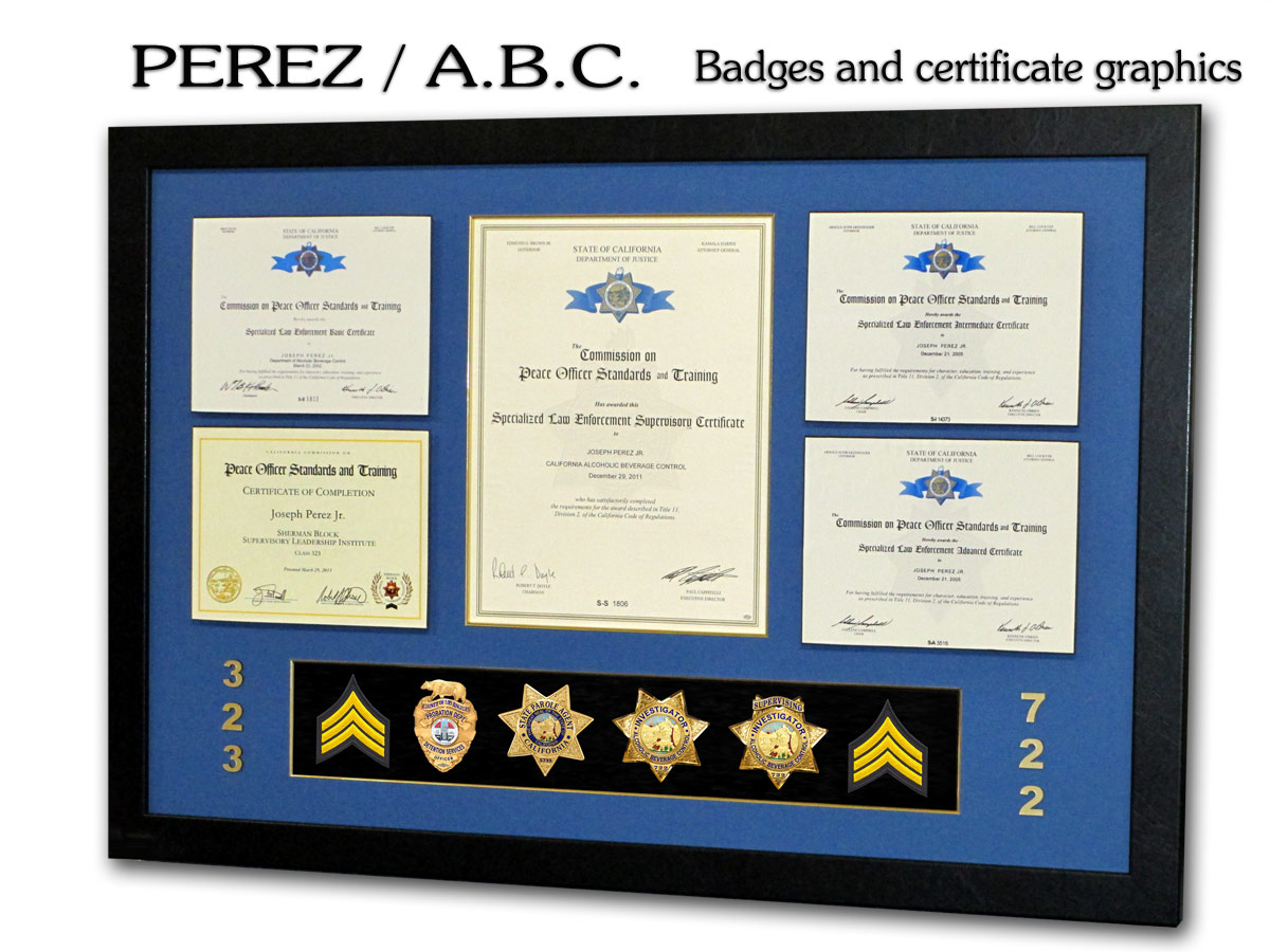 Perez / ABC - DOJ Certs