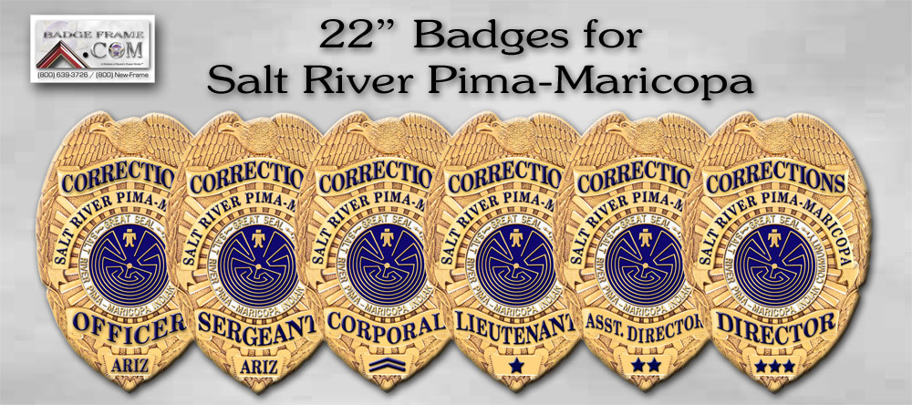 Salt River Pima Maricopa Badges