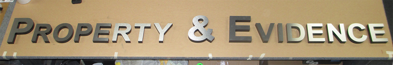Wall lettering
          from Badge Frame
