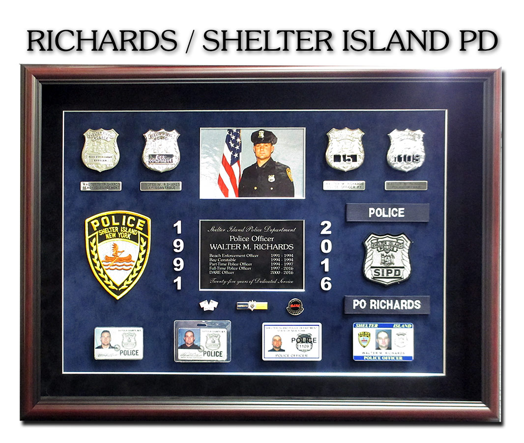 Richards - Shelter Island
            PD presentation from Badge Frame