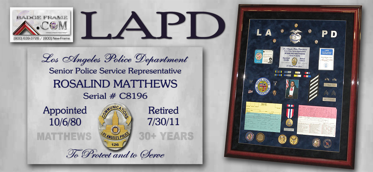 Rosalind Matthews - LAPD