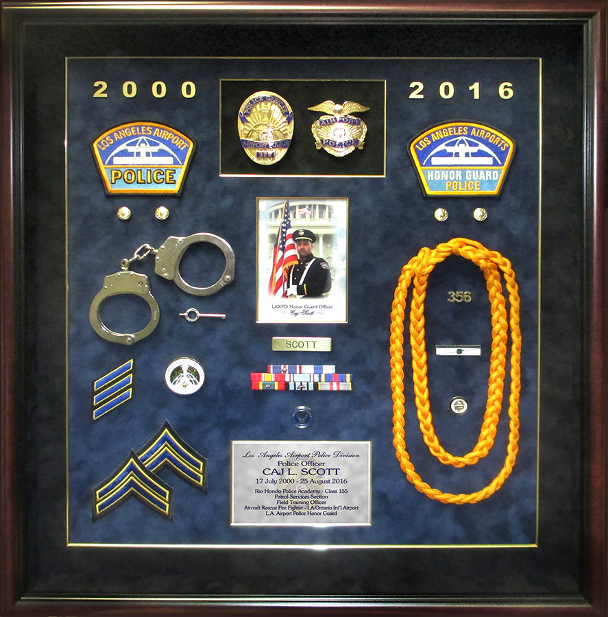 Scott -
          E.O.W. Los Angeles Worls Airport Police presentation from
          Badge Frame 1/2017
