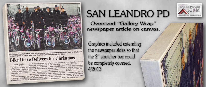 San Leandro - Gallery Wrap