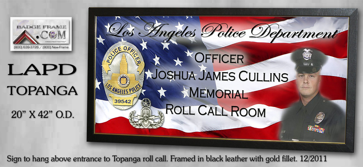 Topanga - Roll Call Room Sign