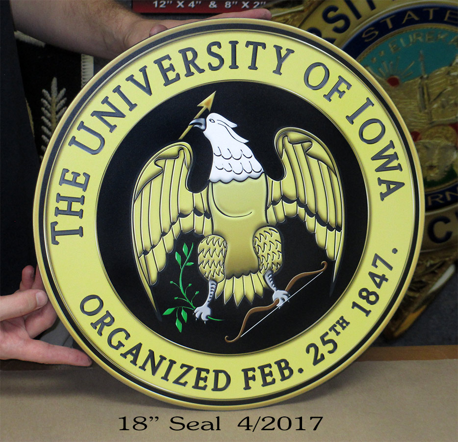 University of Iowa Podium Seal