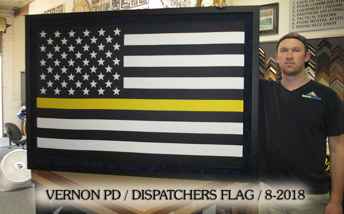 Vernon PD - Dispatchers Flag