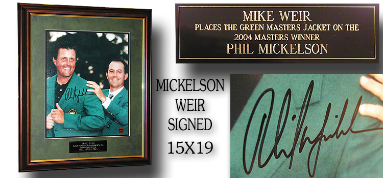 Weir / Mickelson