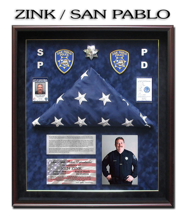 Zink - San Pablo PD - EOW
          Presentation from Badge Frame 10/2016
